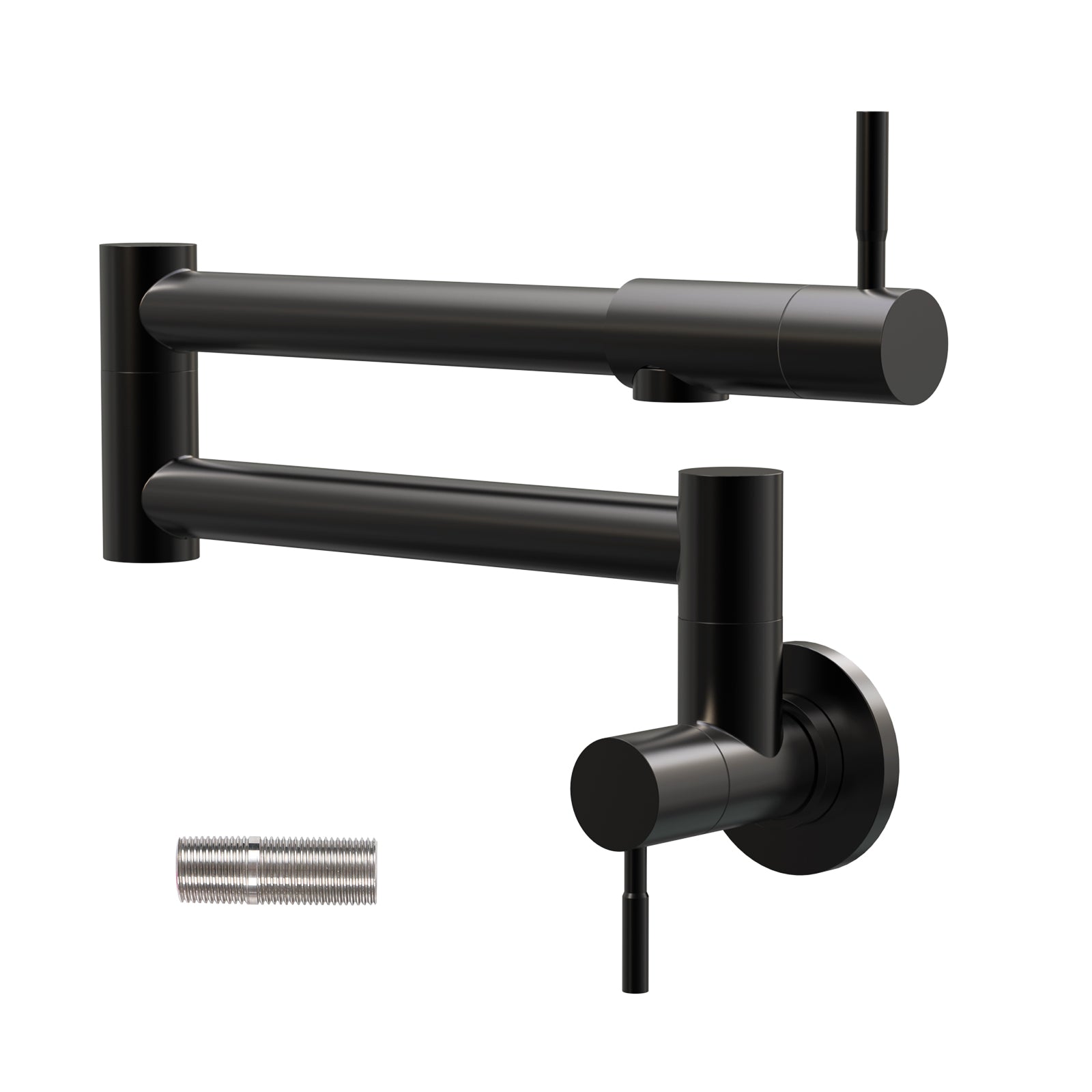 Besdor Pot Filler Faucet Stainless Steel Matte Black